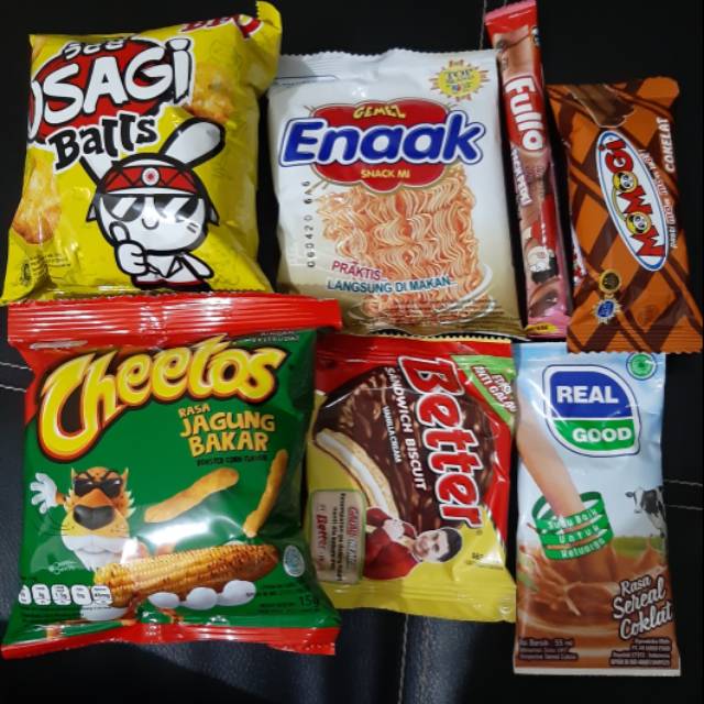 

PAKET BINGKISAN ULANG TAHUN ANAK/SNACK ANAK/SNACK ULANG TAHUN MURAH/7 MACAM/7000