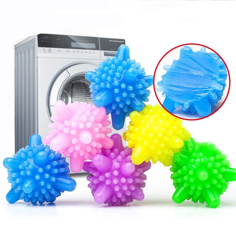 Bola Karet Mesin  Cuci  Washing Laundry Ball Alat Bantu Pembersih Baju /Bola Karet Mesin Cuci MAGIC LAUNDRY BALL PVC Alat Bantu Pembersih Baju bola cuci Pakaian Anti Kusut