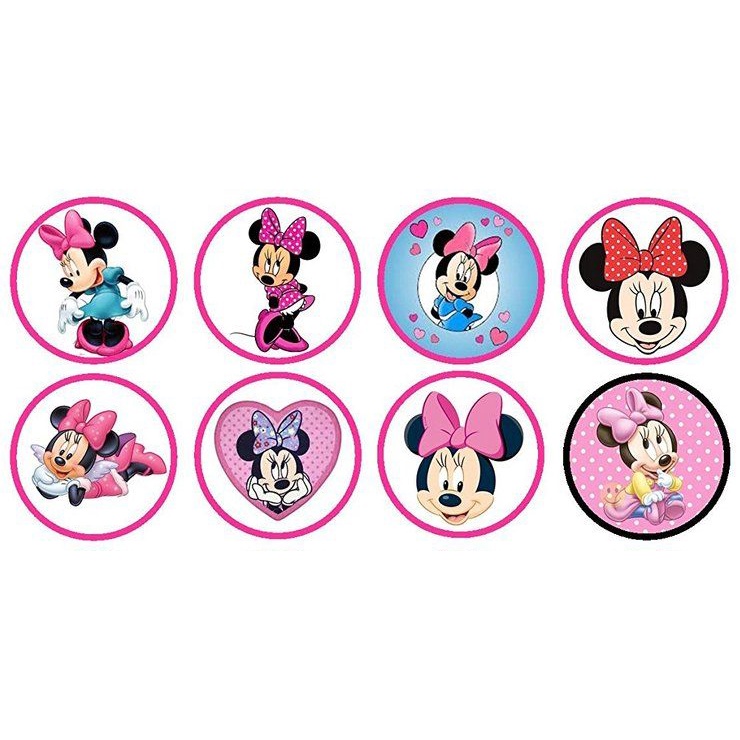 

CUPCAKE TOPPER CUSTOM KARAKTER MINNIE MOUSE