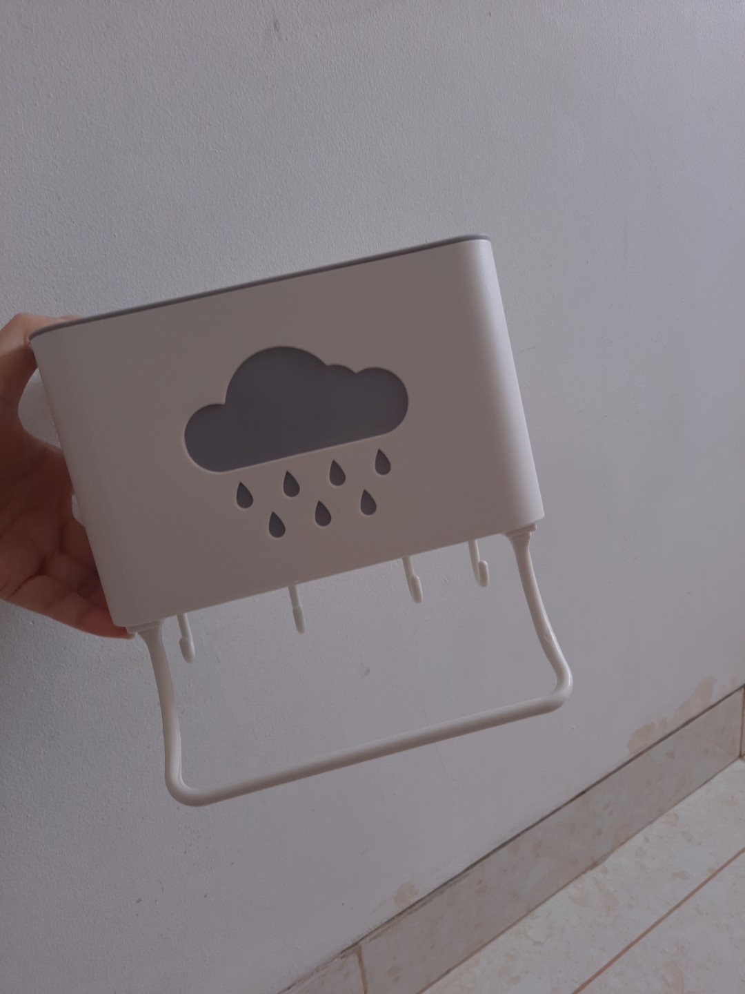 Rak Serbaguna Tempat Alat Dapur Masak Sendok Garpu Kitchen Kamar Mandi 2in1 Bathroom Rack Toilet New