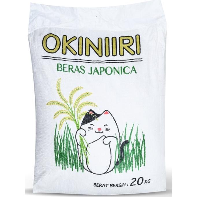 

Beras Jepang Sushi OKINIRI OKINIIRI JAPONICA Karung 20KG Onigiri