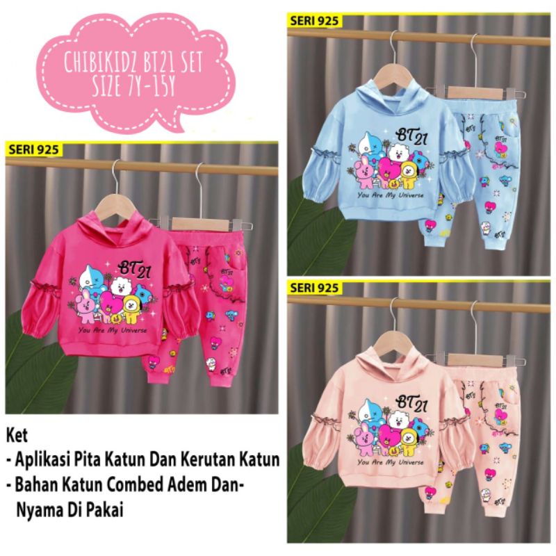 CHIBIKIDZ BT21 PREMIUM SET (7Y-15Y)