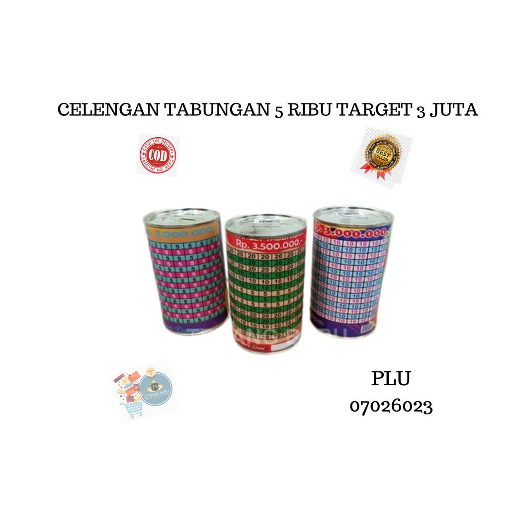 CELENGAN TABUNGAN 5 RIBU TARGET 3 JUTA | TABUNGAN | CELENGAN TARGET | CELENGAN | CELENGAN ANAK | CEL