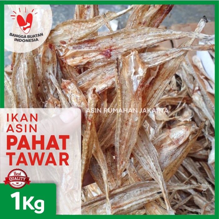 

PROMO Ikan Asin Pahat Tawar 1Kg Garing Tipis / Ikan Asin Kering