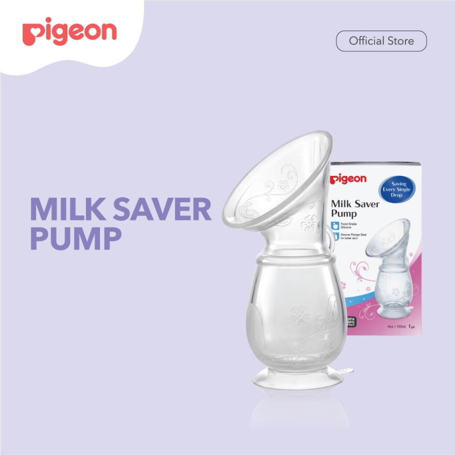 Pigeon Milk Saver Pump/Pompa Asi Silicone/Penampung Asi