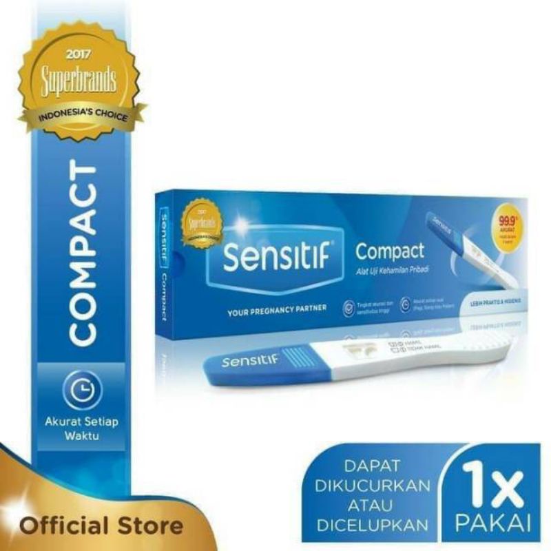 PROMO SENSITIF COMPACT !!! Testpack Test pack Tes hamil test kehamilan PRIVASI AMAN Test Pack Sekali Pakai Alat Test test Kehamilan