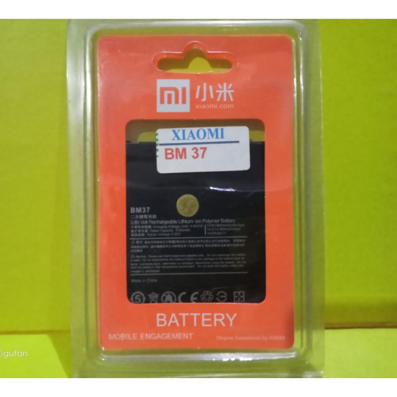 BATERAI XIAOMI MI 5 PLUS BM37 BATRE XIAOMI MI 5 PLUS BM-37