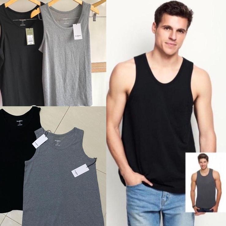 [SKU : AMAEQ] Singlet goodfellow (original 100%)