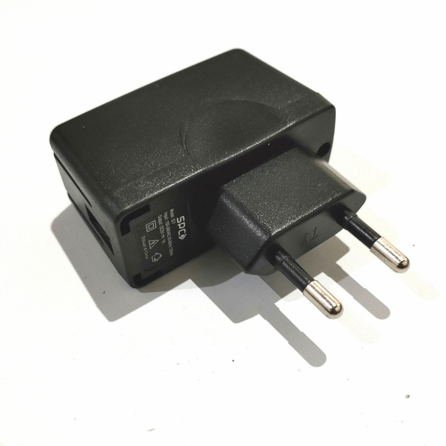 ADAPTOR 500mA 5V SPC bisa untuk power suplai USB MP3 bluetooth -DOS