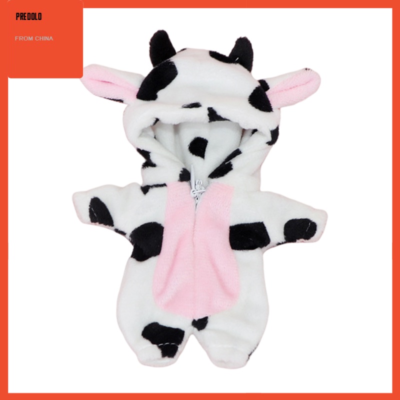 [In Stock] Baby Doll Lovely Animals Plush Pajamas Outfits for OB11 Dolls Nightgown