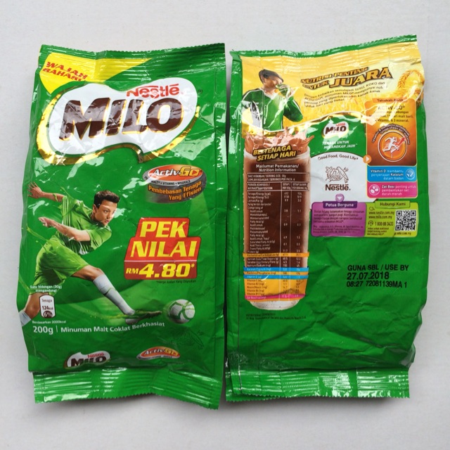 

Milo malaysia 200grams