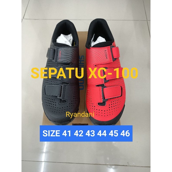 Sepatu Cleat shimano xc1 SEPATU CLEAT MTB SHIMANO XC1 SHOES SH-XC100 ORIGINAL