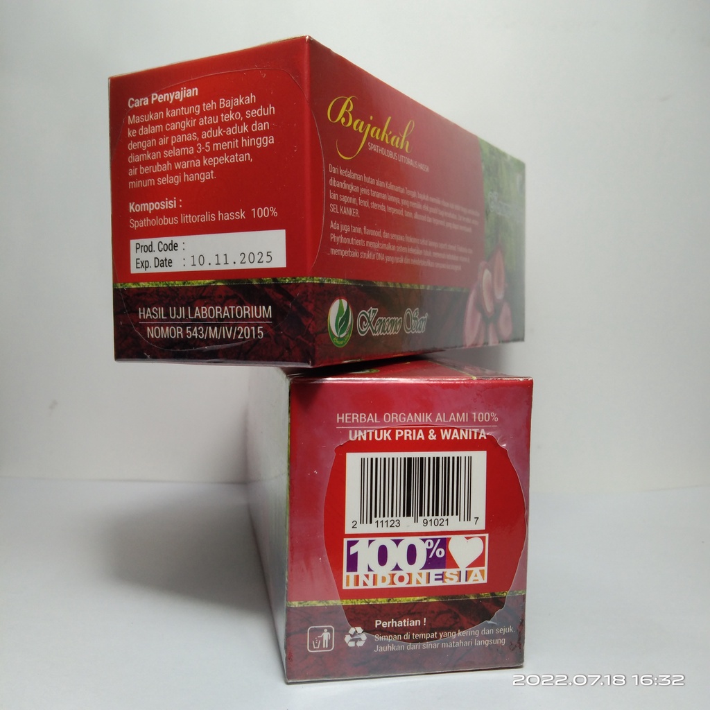 Teh Celup Bajakah Kencono Sari Herbal Asli Kalimantan