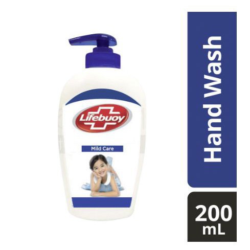 Lifebuoy Antibacterial Hand Wash Mild Care Pump 200 ml - bloramart