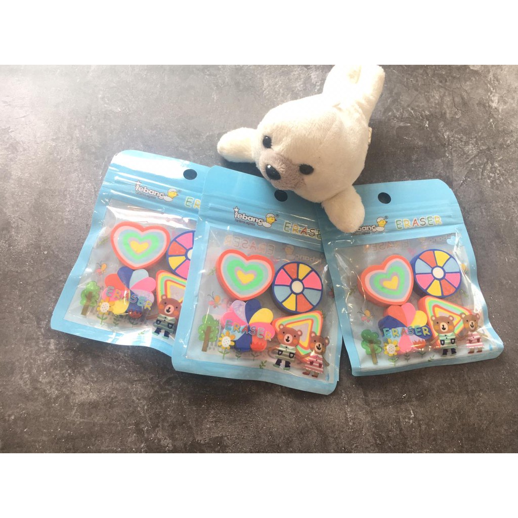

Penghapus / Stip / Setip / Eraser Set TEBANG TB-16029