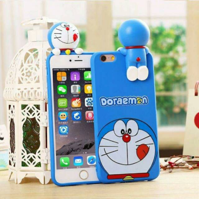 Samsung A710/A7 2016 silikon 3D Doraemon case.