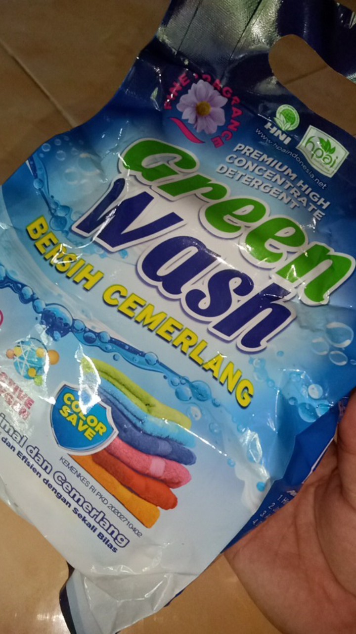 Detergent Ramah Lingkungan Green Wash Hpai