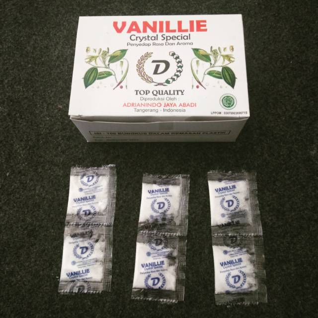 3 sachet Vanili vanillie panili bubuk