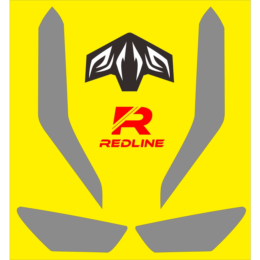 Stiker Alis Aerox 155 Pelangi RGB