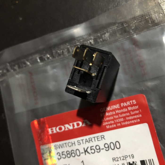 Relay Switcha Stater Power Starter Kaki 5 Honda Vario 125 150 PCX Beat Pop Esp Mantab RM1423-2