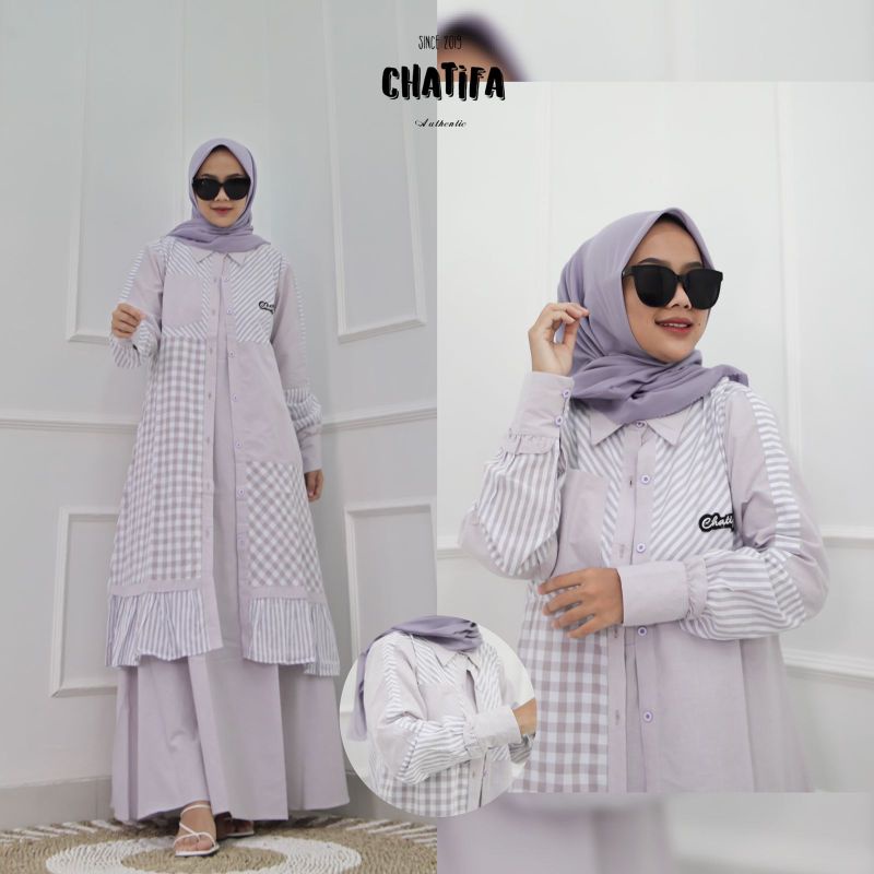 GAMIS ABAYA LULU CHATIFA ORIGINAL