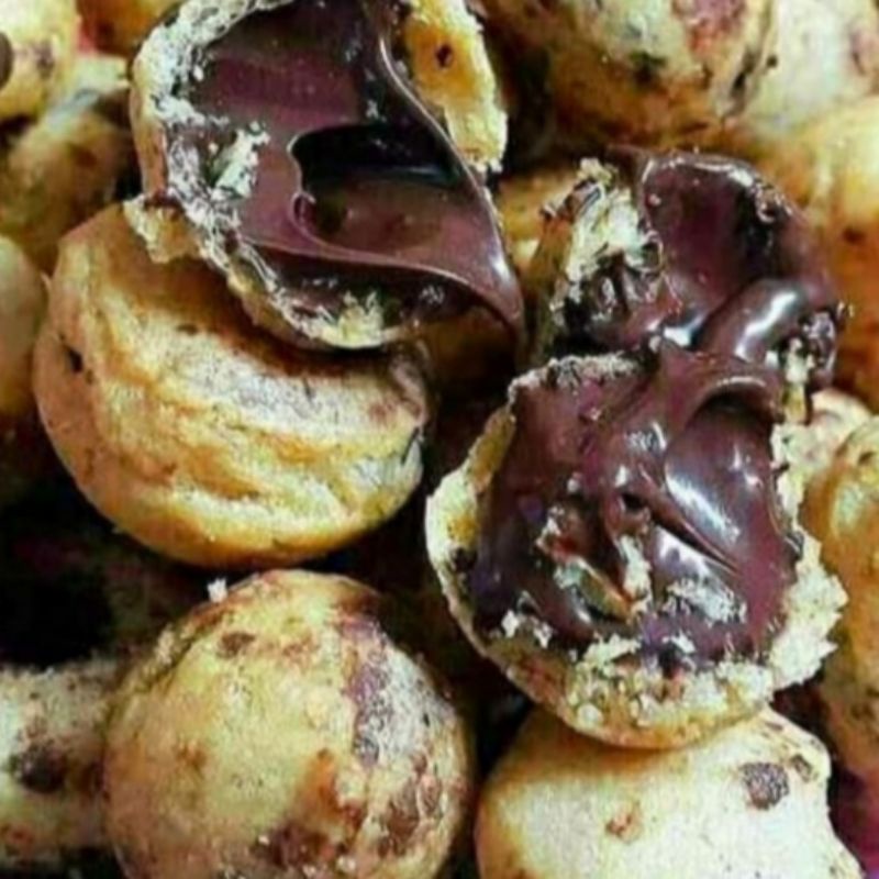 

soes kering coklat chokoreto | cemilan manis sus | snack kiloan murah | makanan ringan enak