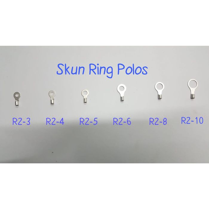 Skun Kabel Ring O Non Isolated 2-4 / Skun VR 2-4 POLOS / Skun 2.5mm / Skun Polos 2-4 Skun Ring