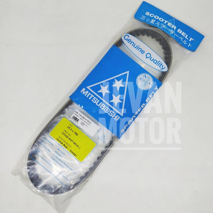 Mitsuboshi Vanbelt Beat, Scoopy / V Belt Honda Beat, Scoopy Karbu