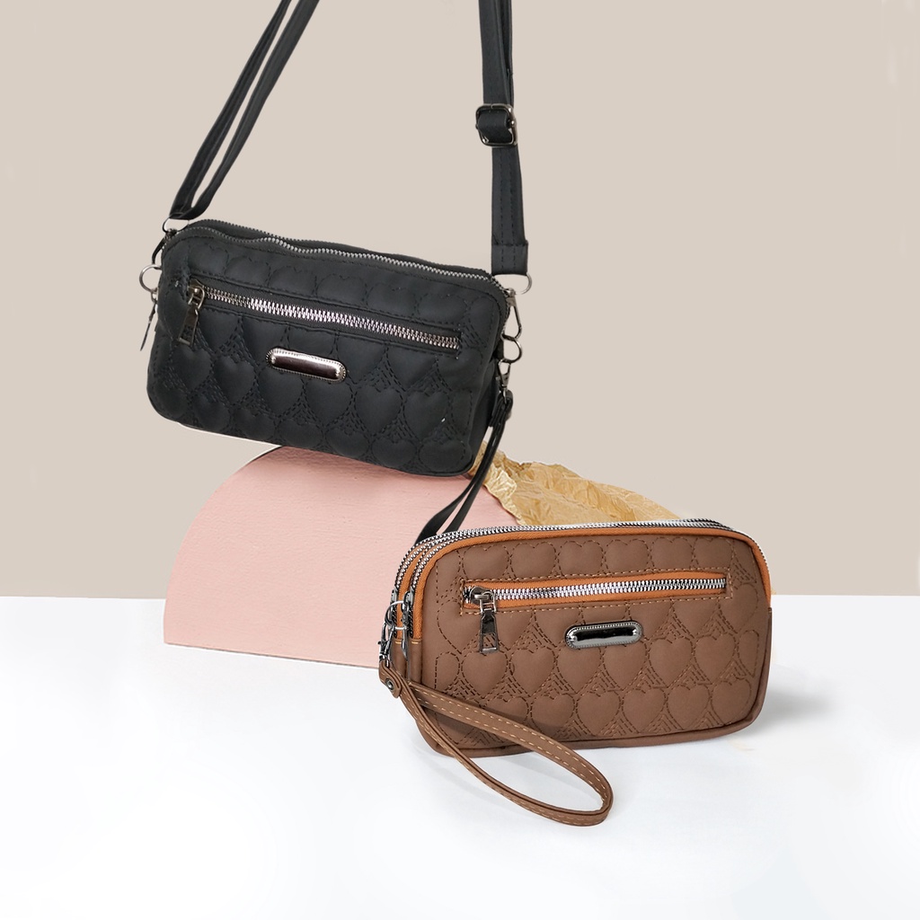 Pouch make up tempat kosmetik dompet Tempat Uang kartu koin dan Hp Travel Organizer Pouch Kosmetik Jumbo dompet wallet besar Tas Murah