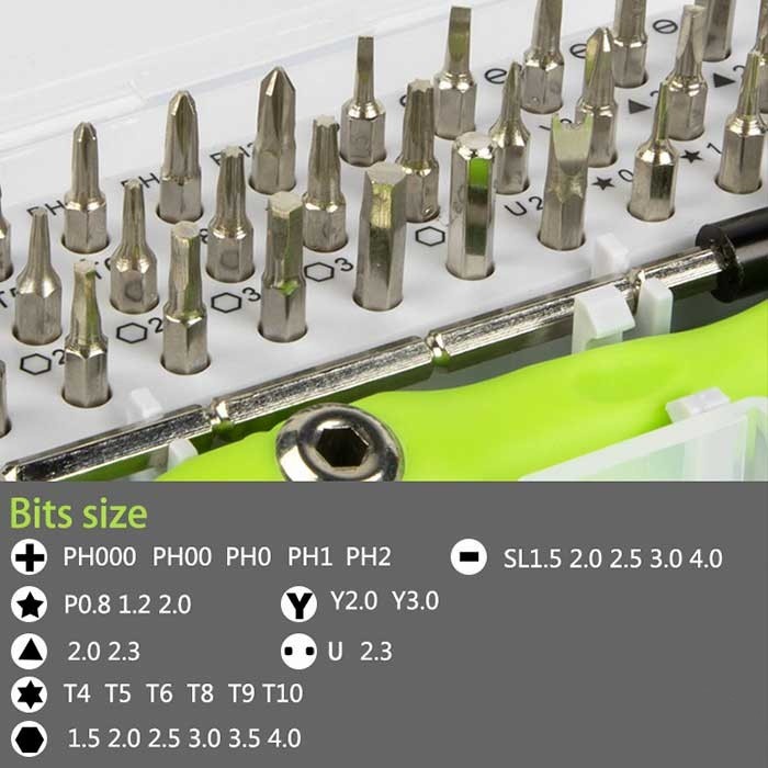 Obeng Set 32in1 Magnetik Mini Toll Kit Multi Screwdriver Set 32in1 Magnet Tool Service HP Komputer Toys