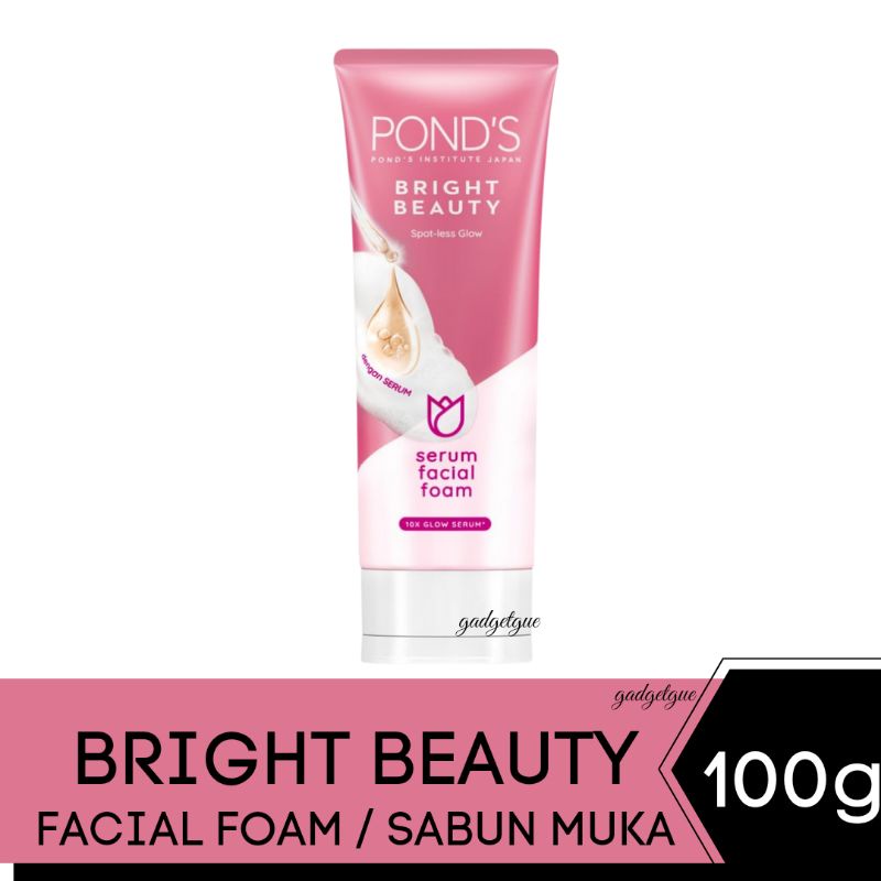 Ponds facial foam bright beauty serum 100g facial wash sabun muka ponds sabun cuci muka sabun wasjah