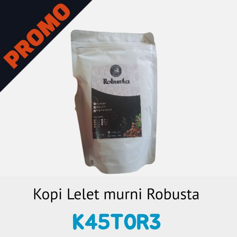 

Kopi Lelet murni Robusta 100g K45T0R3