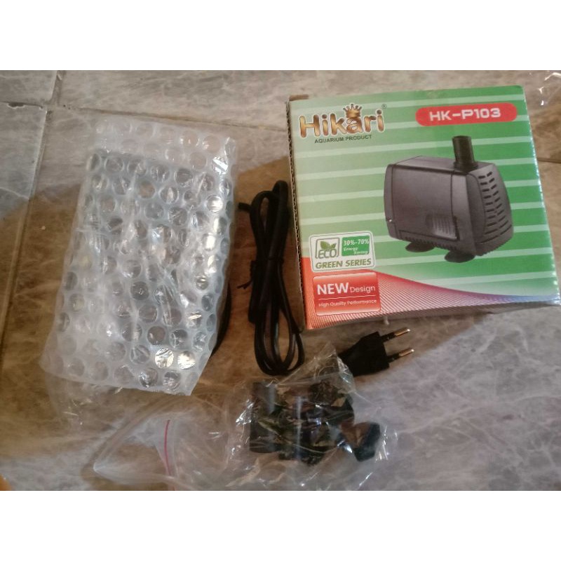 POWERHEAD mesin Pompa folter AQUARIUM Hikari HK-P 103 - Pompa Celup / Water Pump Akuarium / Kolam