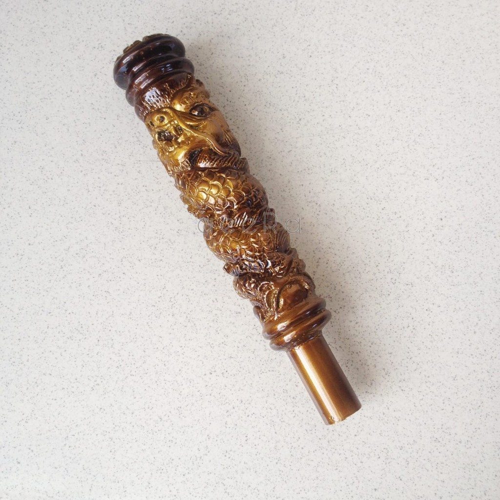 begionezz - shift knob persneling motif tongkat naga ukir - tuas gigi mobil