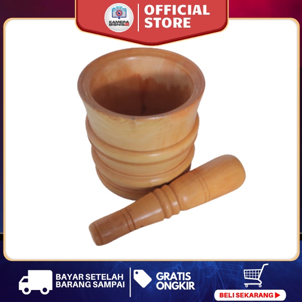 Lumpang kayu besar jual lumpang kayu Berserta Alu