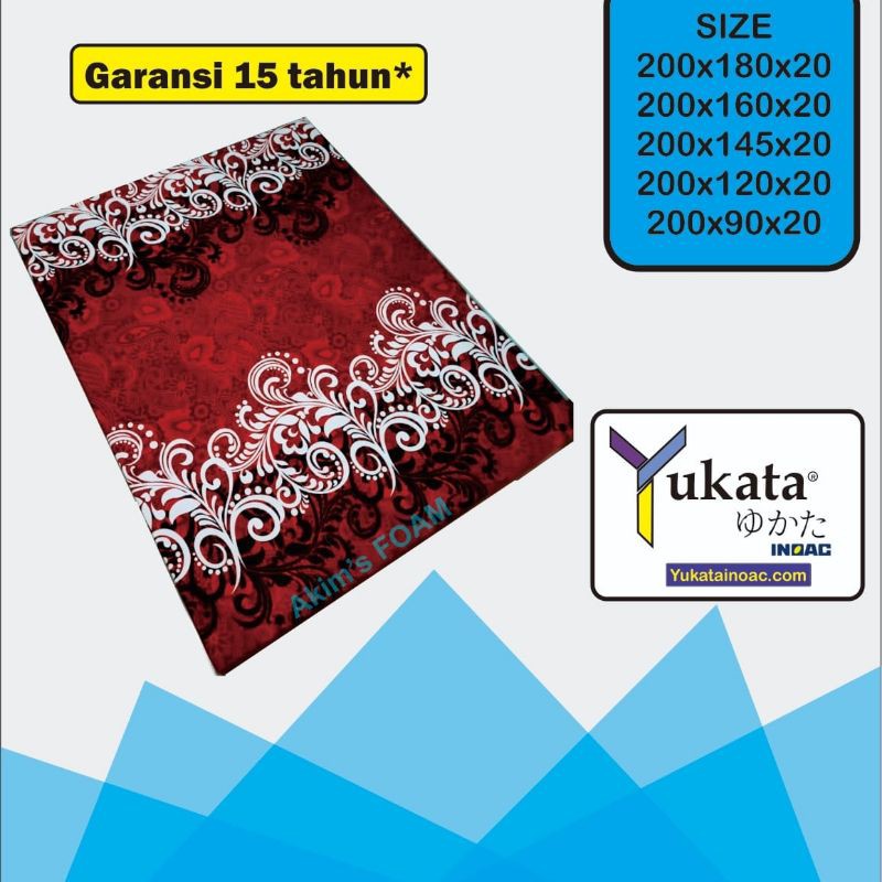 Kasur Inoac uk 180x15x200