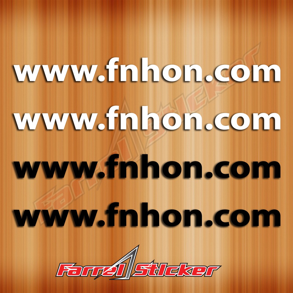 stiker sepeda sticker FNHON web