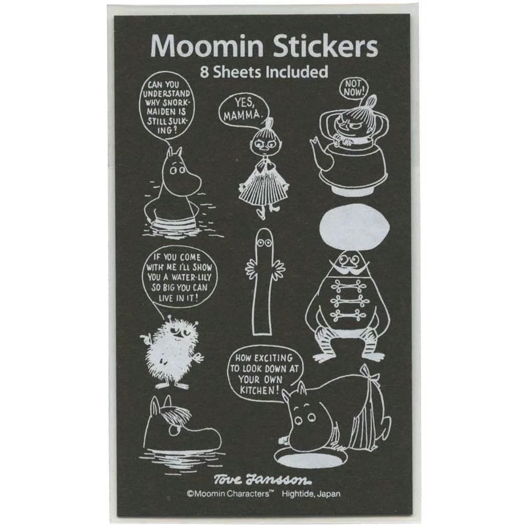 

HIGHTIDE Moomin White Stickers