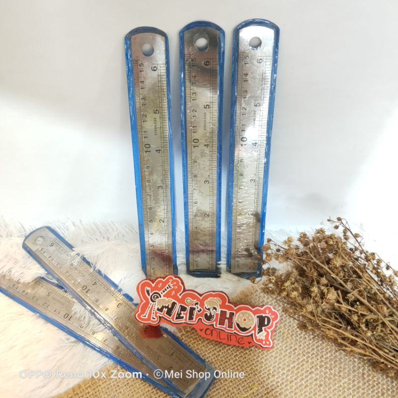 

Penggaris Besi Pendek 15 cm
