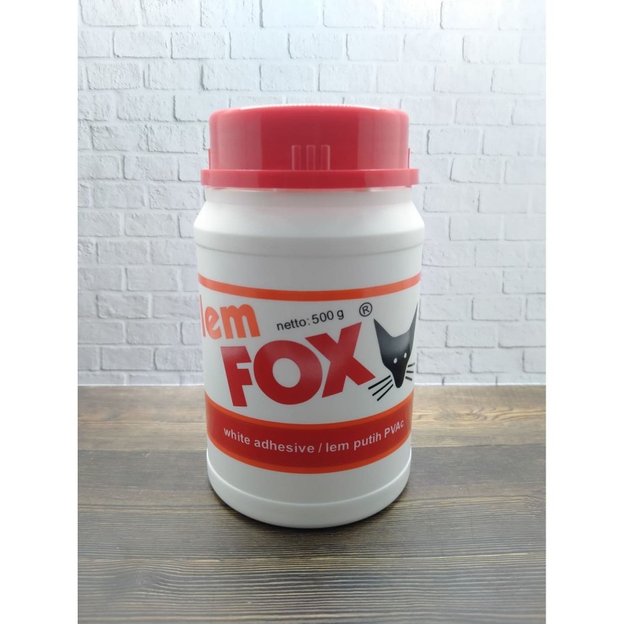 

Lem Fox 500gr / Lem Putih Pvac / Lem Kayu