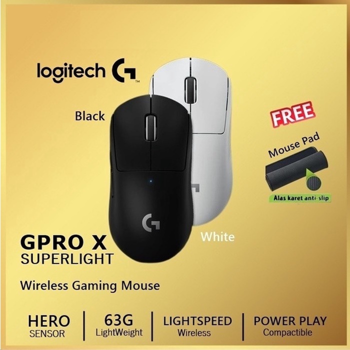 Logitech G PRO X Superlight Wireless Gaming Mouse GPRO X Super Light PROX