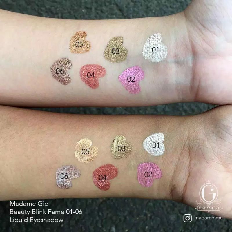 MADAME GIE Beauty Blink Fame - MakeUp Eyeshadow Liquid