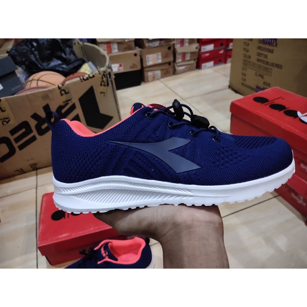 sepatu diadora original brand navy