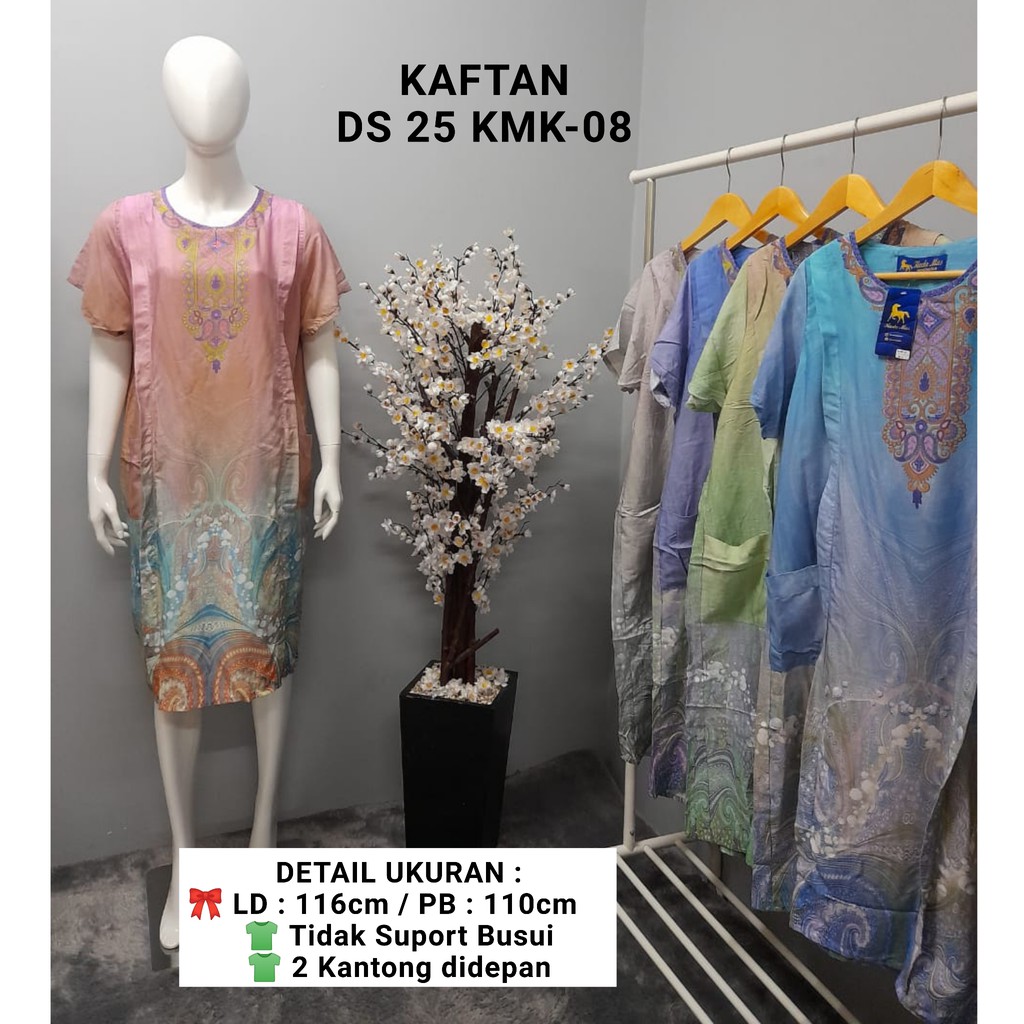 AS Daster Kaftan Batik Kudamas DS 25 LD 116cm KMK 08 &amp; 05