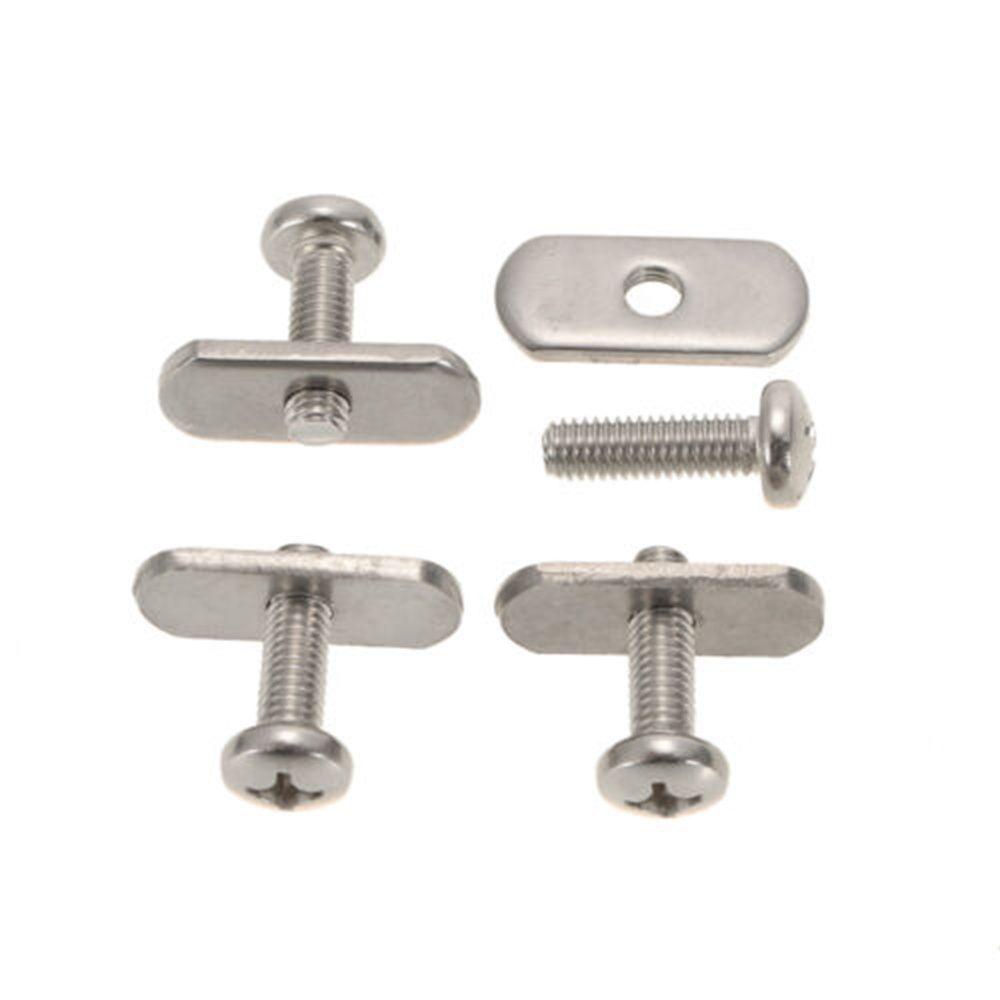 Suyo 4Pcs Sekrup Pengencang Rel Kayak Bahan Stainless Steel