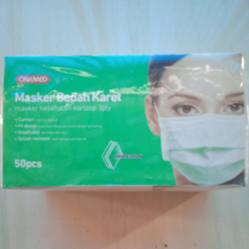 Masker bedah karet Onemed