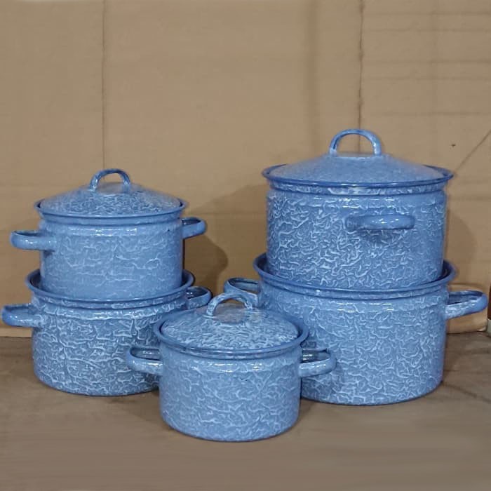 Panci Gaspan 18 HM Blirik Batik Timbangan Kedaung Antik Klasik