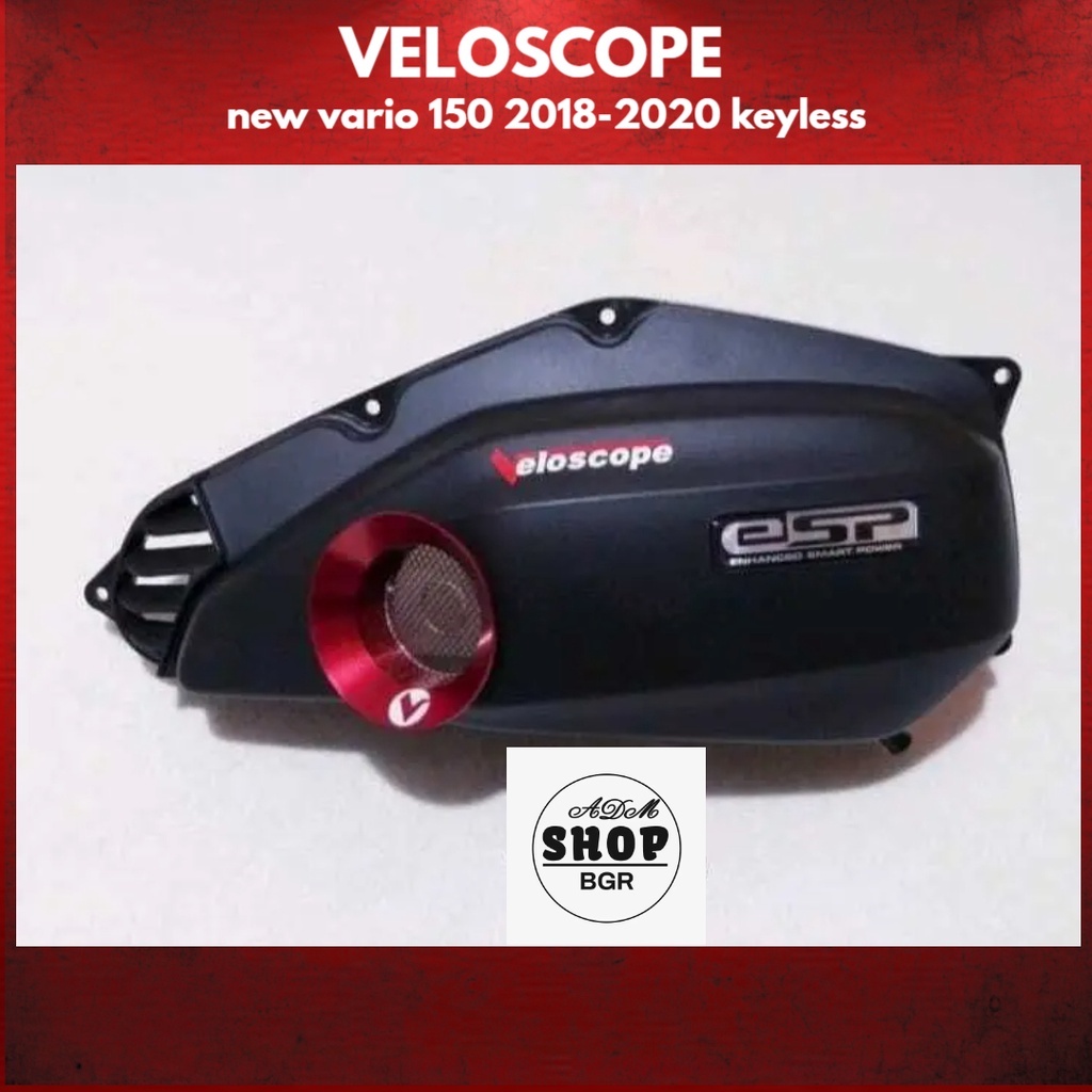 Veloscope Tutup Cover Filter Vario 125 2013-2022 / 150 old 2013-2018 Oxygen Flow Booster