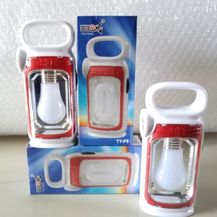 Senter Bohlam Tieyong Lampu Bohlam TY-F8-1 JC Senter Led Emergency
