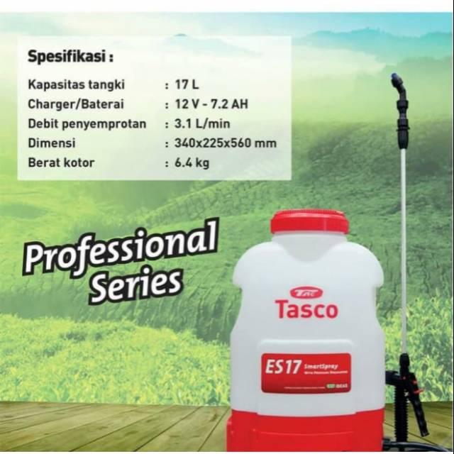 Tasco Sprayer Pompa Elektrik ES 17